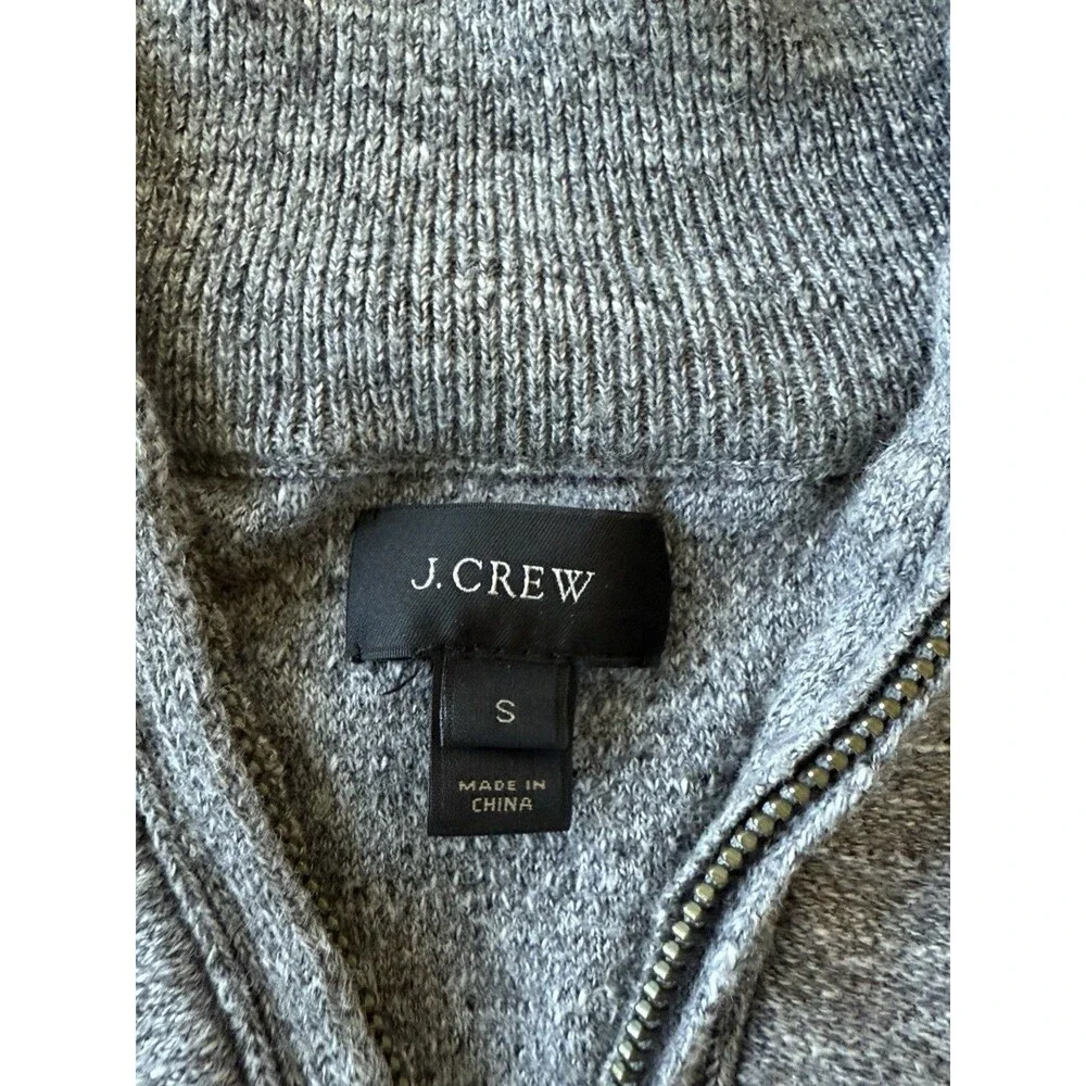 J Crew Gray Sweater Men’s Small